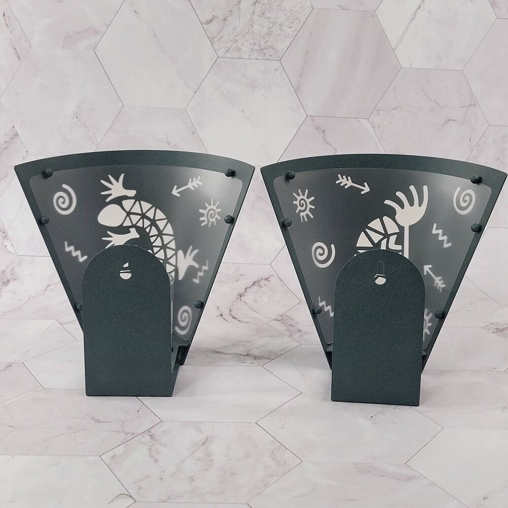 PartyLite southwest kokopelli votive candle wall sconces - Picture 3 of 4